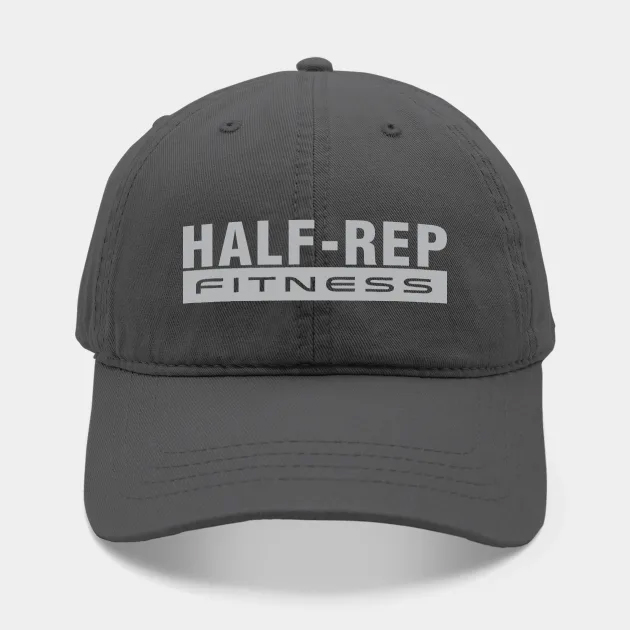 Half-Rep Fitness Grey Logo Hat charcoal